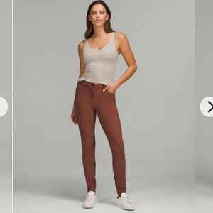 NWT Lululemon City Sleek Slim-fit High Rise Pant